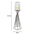 Hexagon Candle Holder - Silver